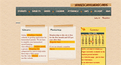 Desktop Screenshot of homeschoolingrecords.com