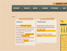 Tablet Screenshot of homeschoolingrecords.com
